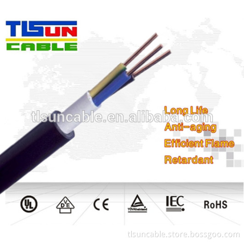 NYY-J Fixed Wiring Cable control cable for fixed installation